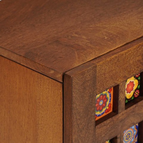 SZAFKA POD TELEWIZOR Z PÓŁKĄ ORZECH WŁOSKI 105X33,5X46CM