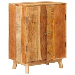 KOMODA SZAFA SZAFKA BRĄZOWA 55X35X75CM DREWNO Z MANGO
