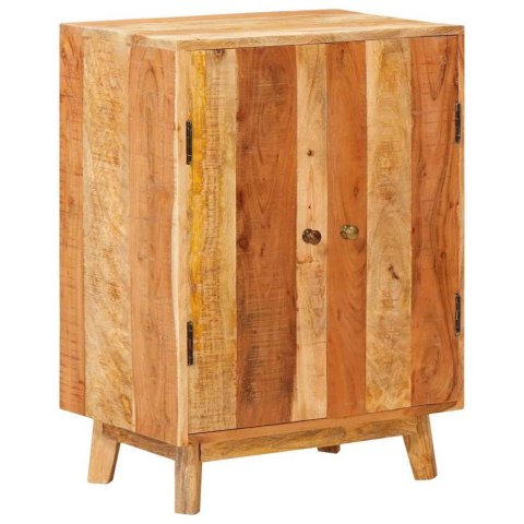 KOMODA SZAFA SZAFKA BRĄZOWA 55X35X75CM DREWNO Z MANGO