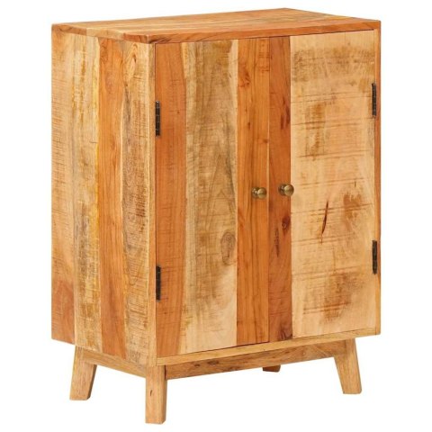 KOMODA SZAFA SZAFKA BRĄZOWA 55X35X75CM DREWNO Z MANGO