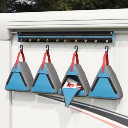 ZESTAW 4 TORBY WISZĄCE ORGANIZER KEMPINGOWY DO PRZYCZEPY NAMIOTU TRÓJKĄTNE