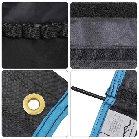 WISZĄCY ORGANIZER KEMPINGOWY DO PRZYCZEPY NAMIOTU TORBA Z KIESZENIAMI MOCNA