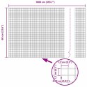SPAWANA SIATKA OGRODZENIOWA SZARY 0.6X10M