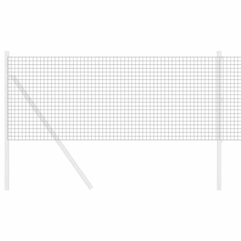 SPAWANA SIATKA OGRODZENIOWA SZARY 0.6X10M