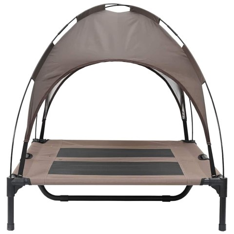 LEGOWISKO DLA PSA BRĄZOWY 92X77X82,5CM STAL