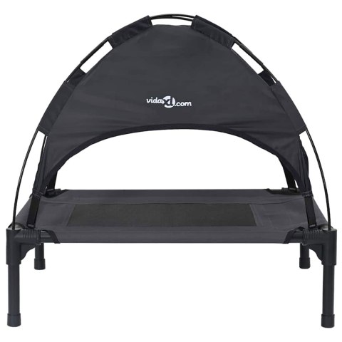 LEGOWISKO DLA PSA CZARNY 76X62X70,5CM STAL