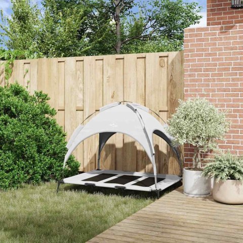 LEGOWISKO DLA PSA Z ZADASZENIEM OCHRONA PRZED SŁOŃCEM 122X93X106,5CM STAL