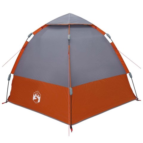 NAMIOT INSTANT SZARY I POMARAŃCZOWY 280X280X160CM STAL