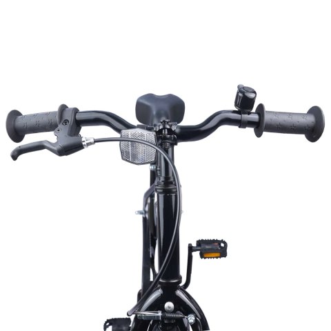 ROWER DZIECIĘCY 20 CALI DLA DZIECI W WIEKU 6-11 LAT CZARNY