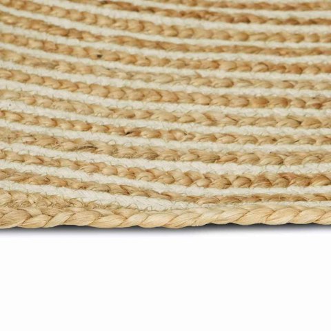 DYWAN 100% NATURALNA JUTA PLECIONY NATURALNY 205X305CM