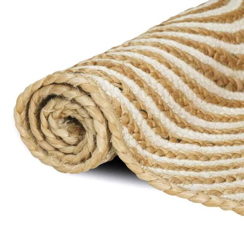 DYWAN 100% NATURALNA JUTA PLECIONY NATURALNY 300X300CM