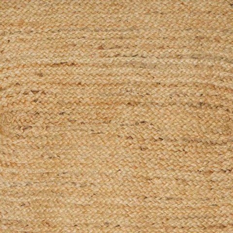 DYWAN NATURALNY I CZARNY 300X300CM JUTA JUTOWY BOHO