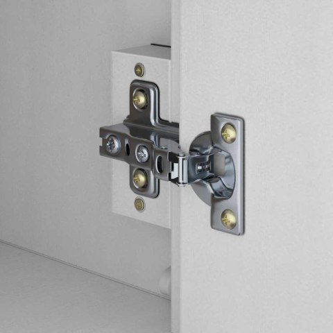 SZAFKA POD UMYWALKĘ Z PÓŁKĄ FLORO BIAŁY 60X40X80CM