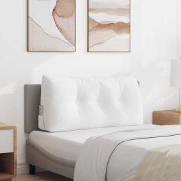 PODUSZKA NA PLECY BIAŁY 100X24X50CM TKANINA