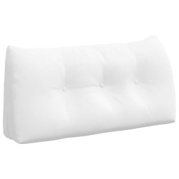 PODUSZKA NA PLECY BIAŁY 100X24X50CM TKANINA