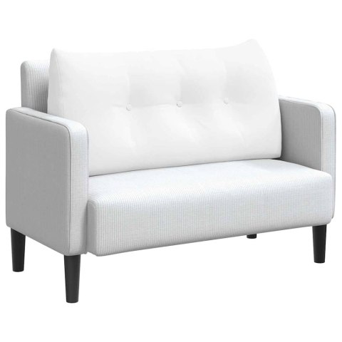 PODUSZKA NA PLECY BIAŁY 100X24X50CM TKANINA