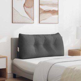 PODUSZKA NA PLECY CIEMNOSZARY 100X24X50CM TKANINA