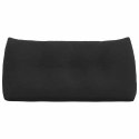 PODUSZKA NA PLECY CZARNY 100X24X50CM AKSAMIT