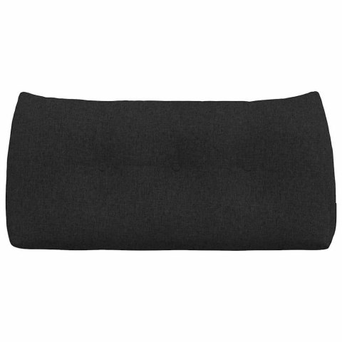 PODUSZKA NA PLECY CZARNY 100X24X50CM TKANINA