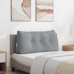 PODUSZKA NA PLECY JASNOSZARY 100X24X50CM TKANINA