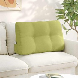 PODUSZKA NA PLECY JASNOZIELONY 80X24X50CM TKANINA