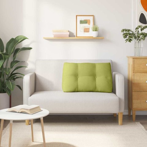 PODUSZKA NA PLECY JASNOZIELONY 80X24X50CM TKANINA