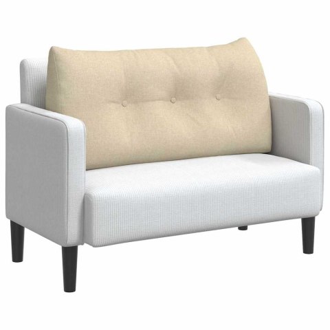 PODUSZKA NA PLECY KREMOWY 100X24X50CM TKANINA