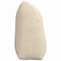 PODUSZKA NA PLECY KREMOWY 100X24X50CM TKANINA