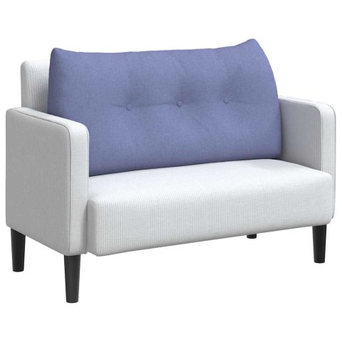 PODUSZKA NA PLECY NIEBIESKI DŻINS 100X24X50CM TKANINA