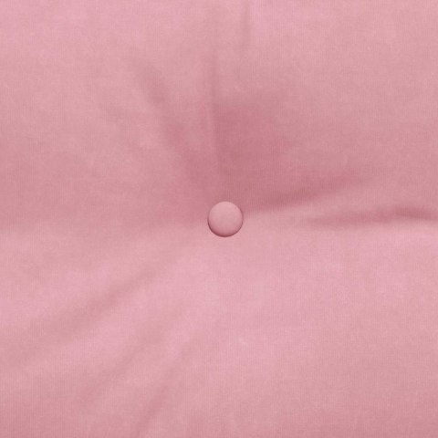 PODUSZKA NA PLECY RÓŻOWY 100X24X50CM AKSAMIT