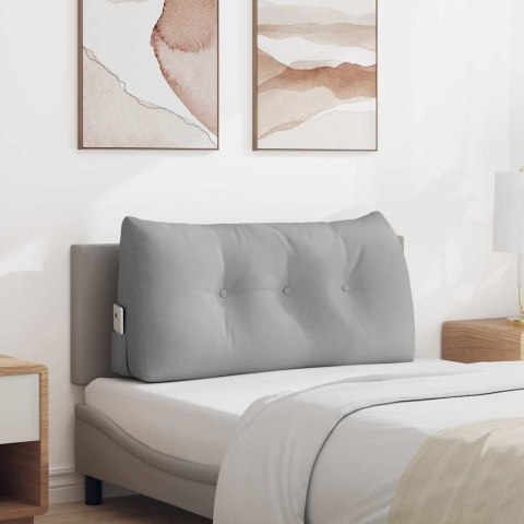 PODUSZKA NA PLECY SZARY CHMUR 100X24X50CM TKANINA