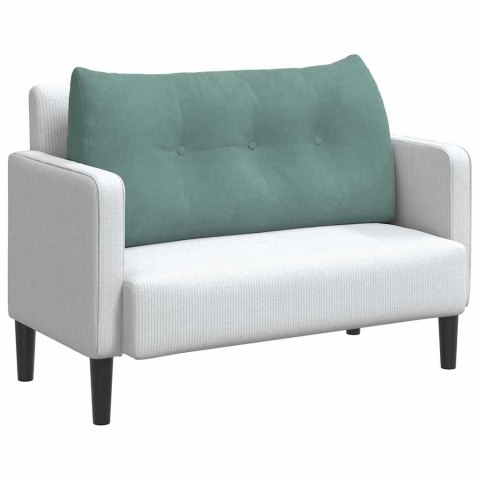 PODUSZKA NA PLECY ZIELONY MORSKI 100X24X50CM AKSAMIT