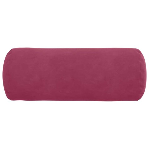 PODUSZKI WAŁKOWE 2 SZT. CZERWONE WINO Ø 15X40CM