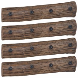 WIESZAK BRĄZOWY 50X8X12CM LITE DREWNO RECYKLINGOWE