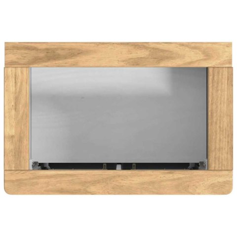 ZESTAW MEBLI ŁAZIENKOWYCH 3 SZT. BIAŁY LITE DREWNO SOSNOWE