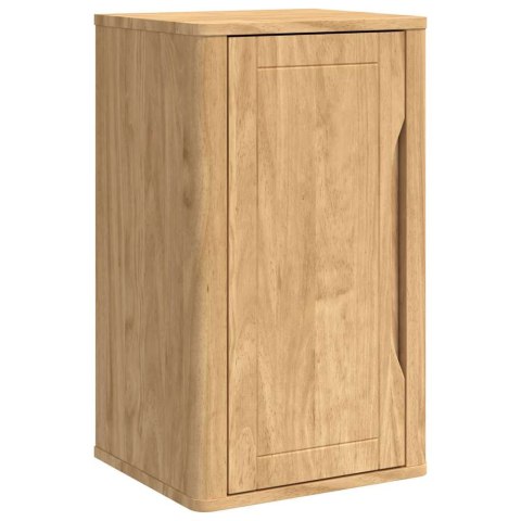 ZESTAW MEBLI ŁAZIENKOWYCH Z SZUFLADĄ Z PÓŁKĄ 4 SZT. WOSKOWY BRĄZ