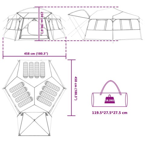 NAMIOT INSTANT ALTA ZIELONY 458X400X230CM STAL
