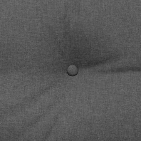 PODUSZKA NA PLECY CIEMNOSZARY 160X24X50CM TKANINA