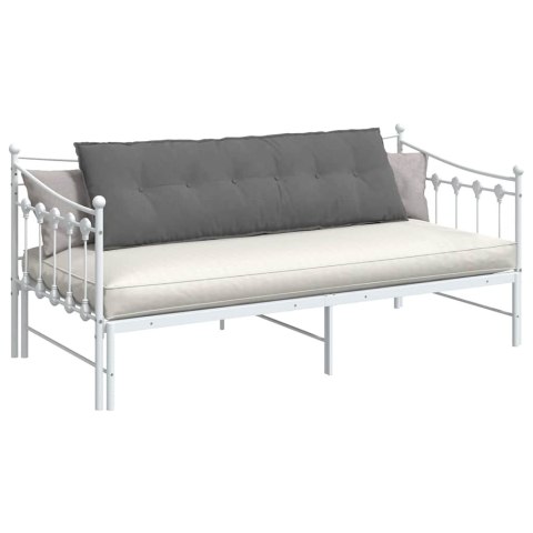 PODUSZKA NA PLECY CIEMNOSZARY 160X50CM TKANINA MIKROFIBROWA