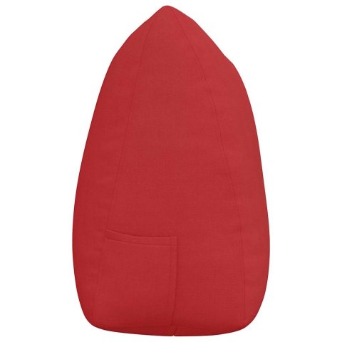 PODUSZKA NA PLECY CZERWONY 140X24X50CM TKANINA