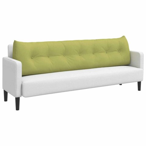 PODUSZKA NA PLECY JASNOZIELONY 200X24X50CM TKANINA