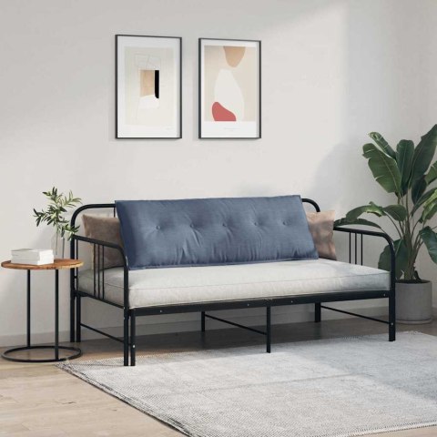 PODUSZKA NA PLECY NIEBIESKI 140X50CM TKANINA SZTRUKSOWA