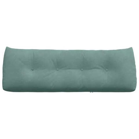 PODUSZKA NA PLECY ZIELONY MORSKI 140X24X50CM AKSAMIT