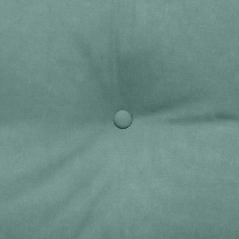 PODUSZKA NA PLECY ZIELONY MORSKI 140X24X50CM AKSAMIT