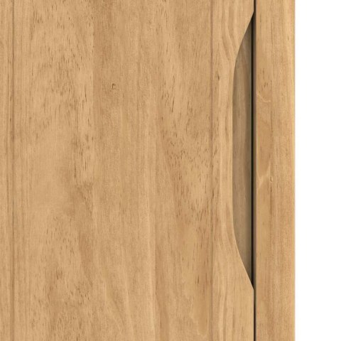 WYSOKA SZAFKA ŁAZIENKOWA INNY WOSKOWY BRĄZ 36X30X160CM