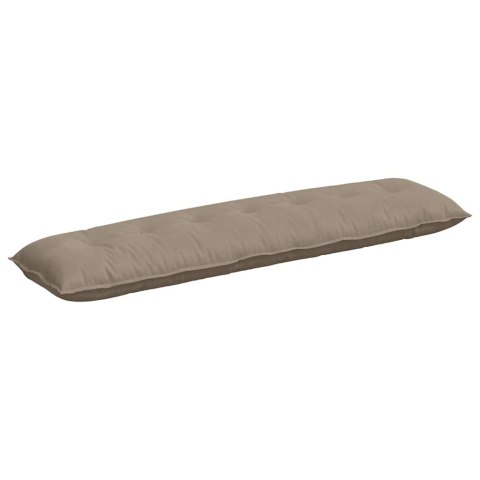 PODUSZKA NA PLECY CIEMNOSZARY 200X50CM TKANINA MIKROFIBROWA