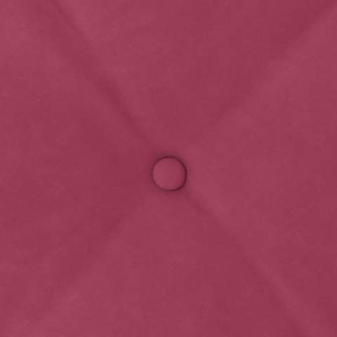 PODUSZKA NA PLECY CZERWONE WINO 200X50CM TKANINA SZTRUKSOWA