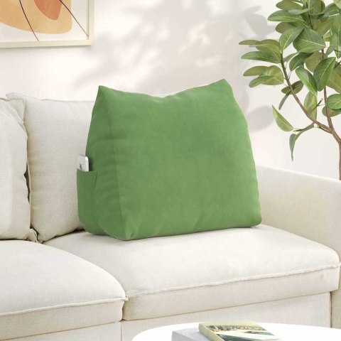 PODUSZKA NA PLECY JASNOZIELONY 60X20X50CM