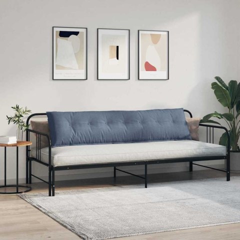 PODUSZKA NA PLECY NIEBIESKI 200X50CM TKANINA SZTRUKSOWA