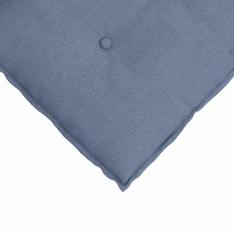 PODUSZKA NA PLECY NIEBIESKI 200X50CM TKANINA SZTRUKSOWA